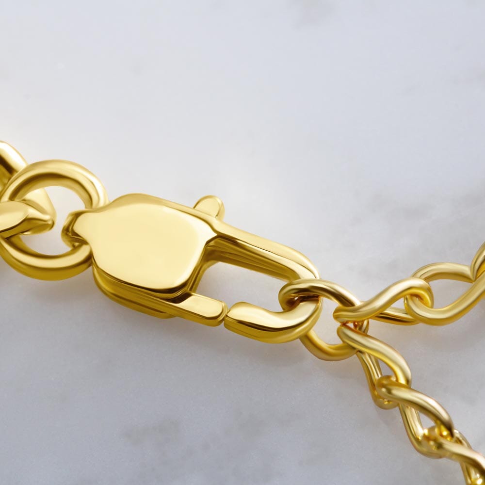 To My Man "Your Last Everything" Necklace and Message Card Jewelry