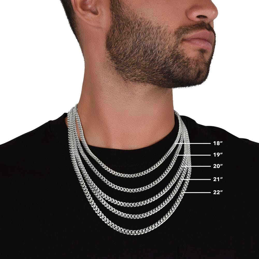 Powerful Gift for Son From Mom "I Am The Storm" Chain Necklace Jewelry