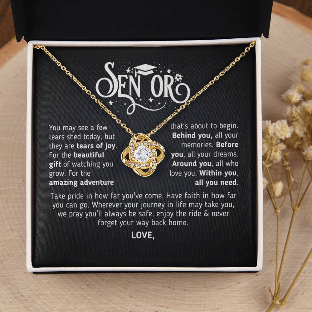 Custom Gift for Graduation "The Beautiful Gift of Watching You Grow" Necklace Jewelry