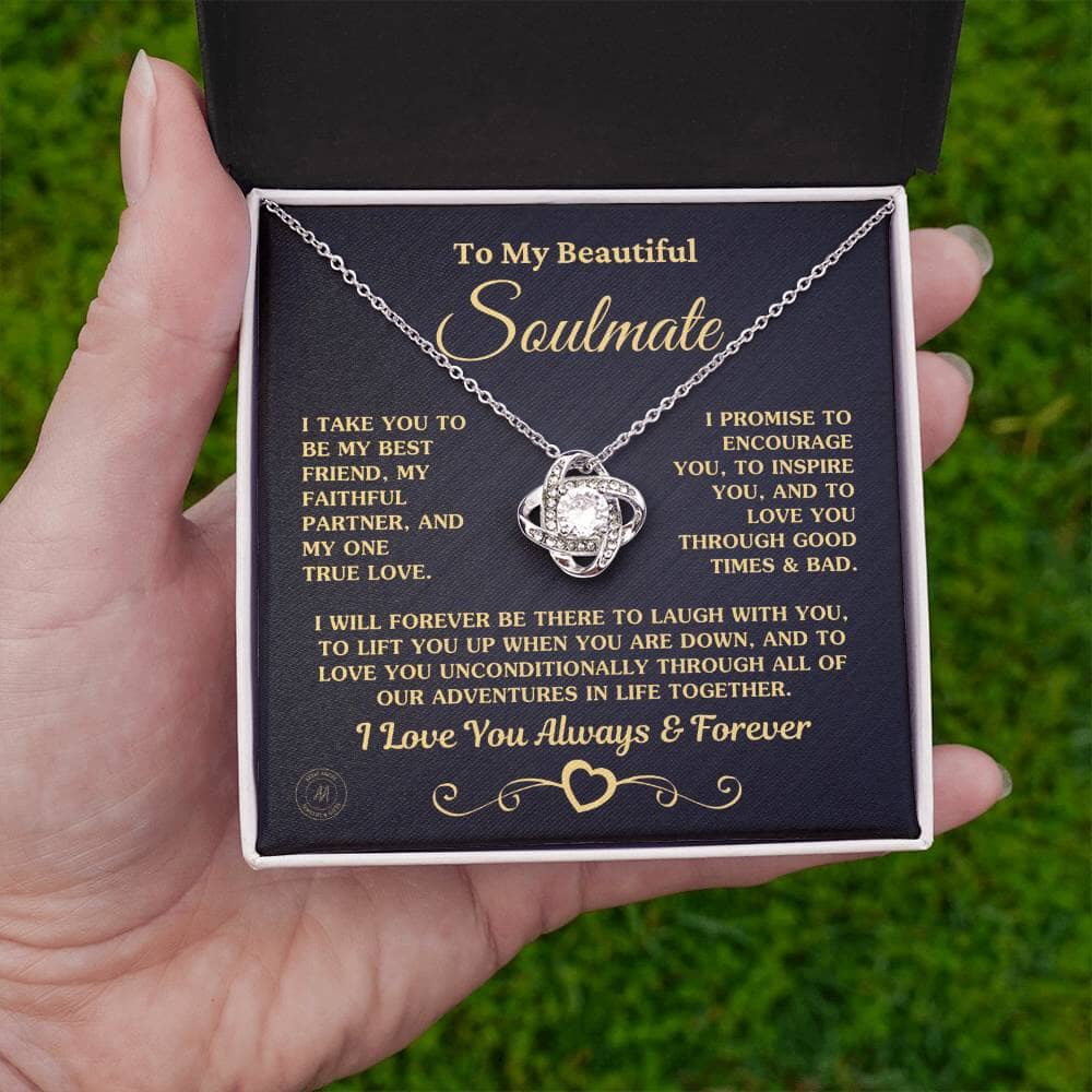 Gift for Soulmate "My One True Love" Necklace Jewelry