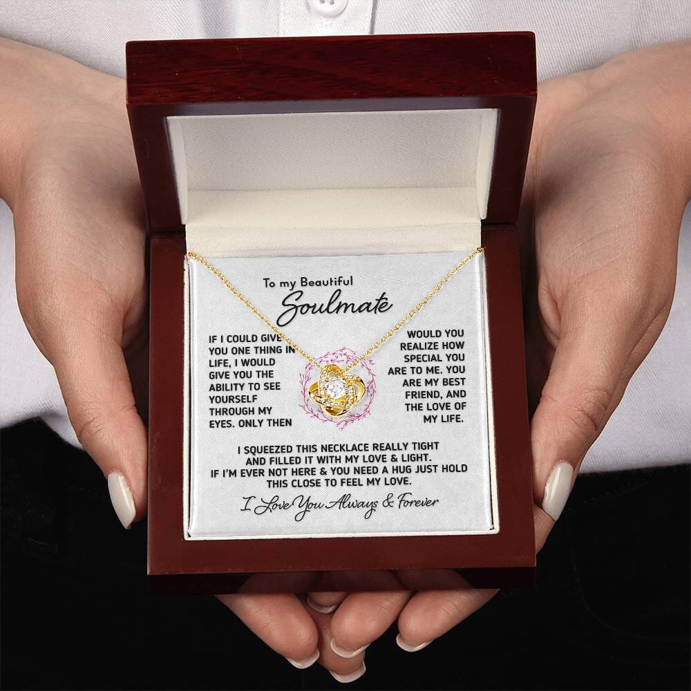 Gift for Soulmate "If I Could Give You One Thing" Necklace Jewelry