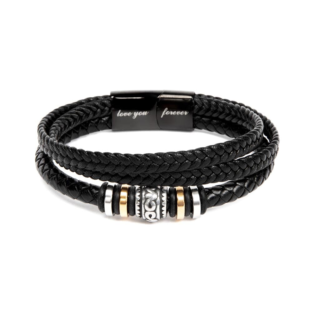 Unique Gift for Son From Mom "You Are Love Beyond Measure" Braided Bracelet Jewelry