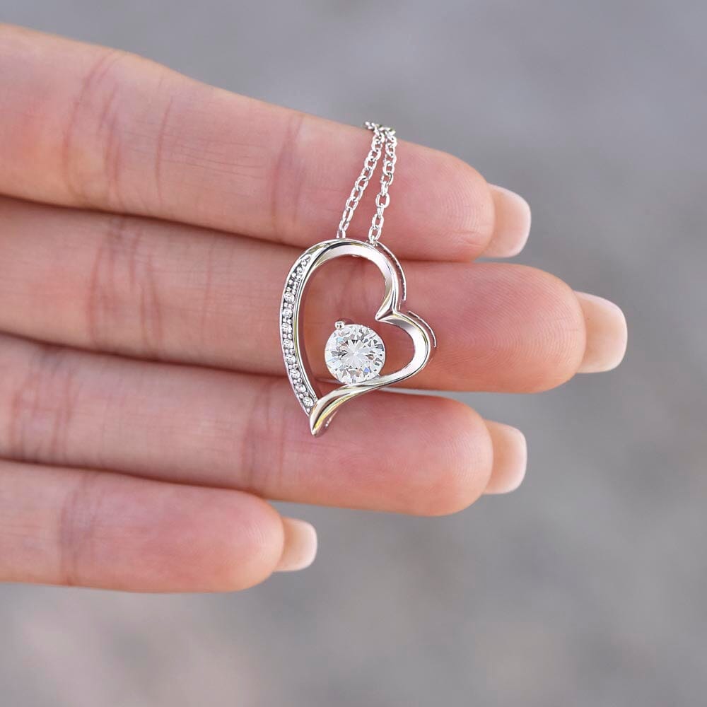 Beautiful Gift for Daughter From Mom "Another School Year, Another Adventure" Heart Necklace Jewelry