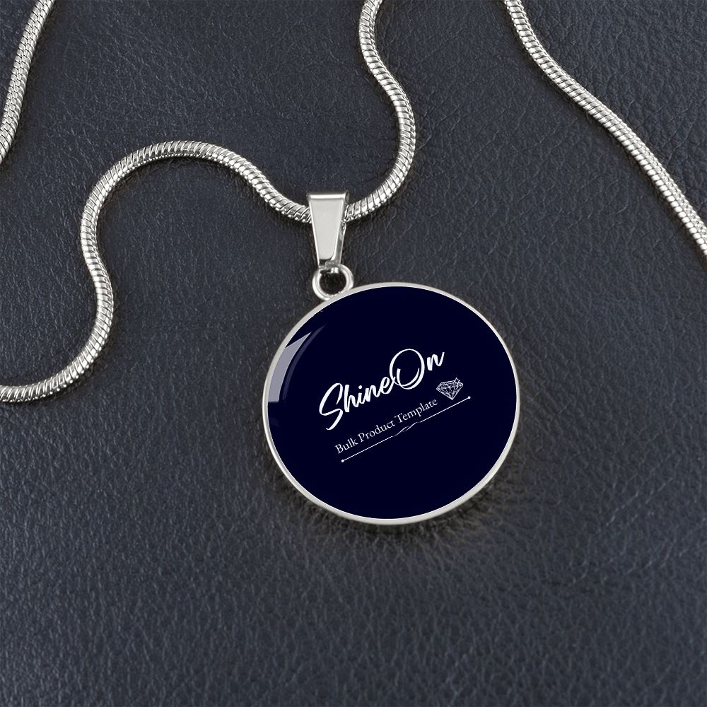 Circle Luxury Necklace - ETSY Jewelry