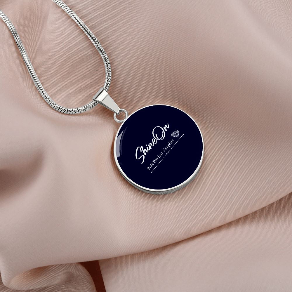Circle Luxury Necklace - ETSY Jewelry