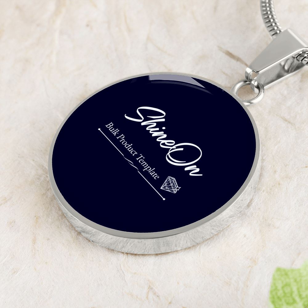 Circle Luxury Necklace - ETSY Jewelry