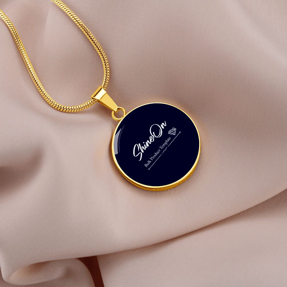 Circle Luxury Necklace - ETSY Jewelry