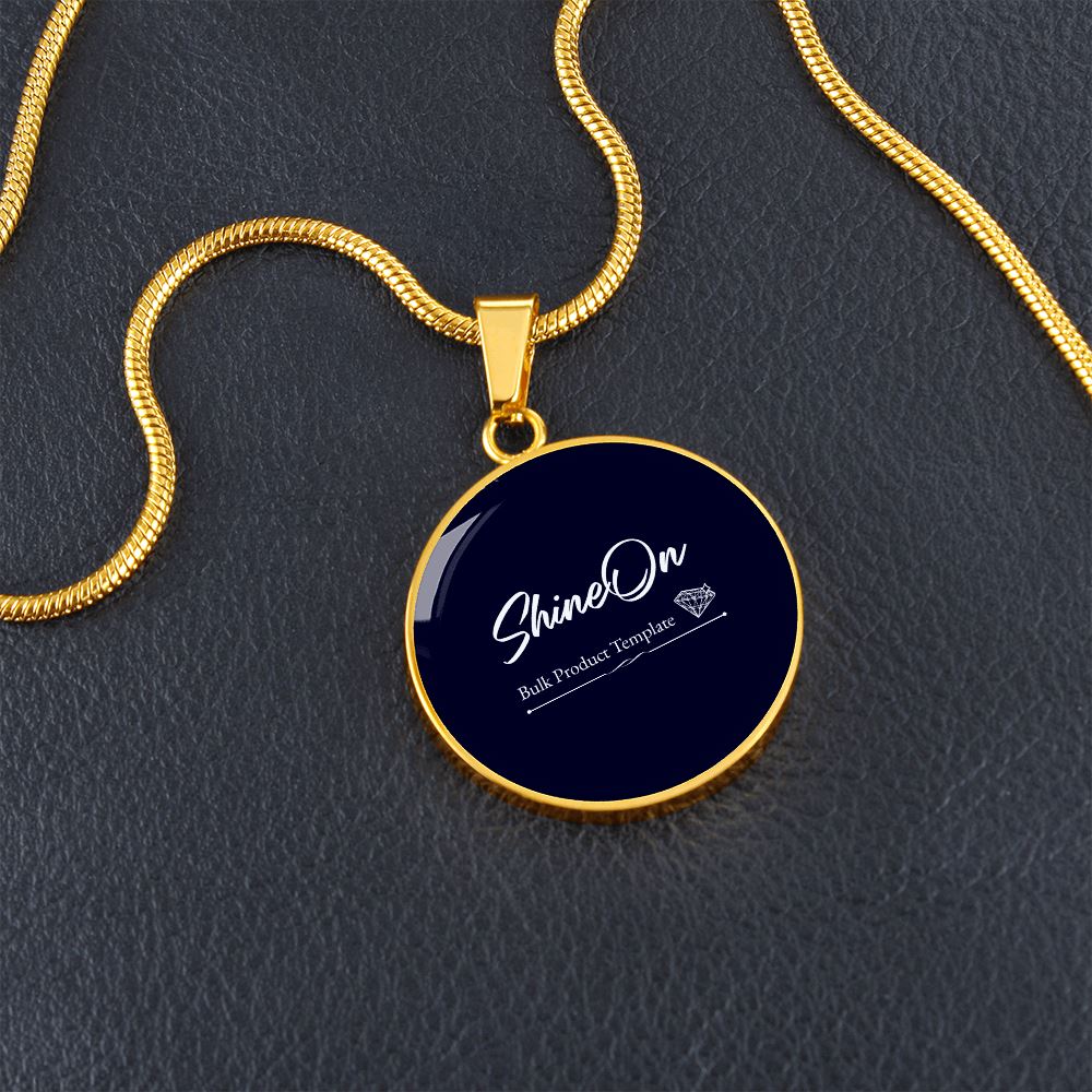 Circle Luxury Necklace - ETSY Jewelry