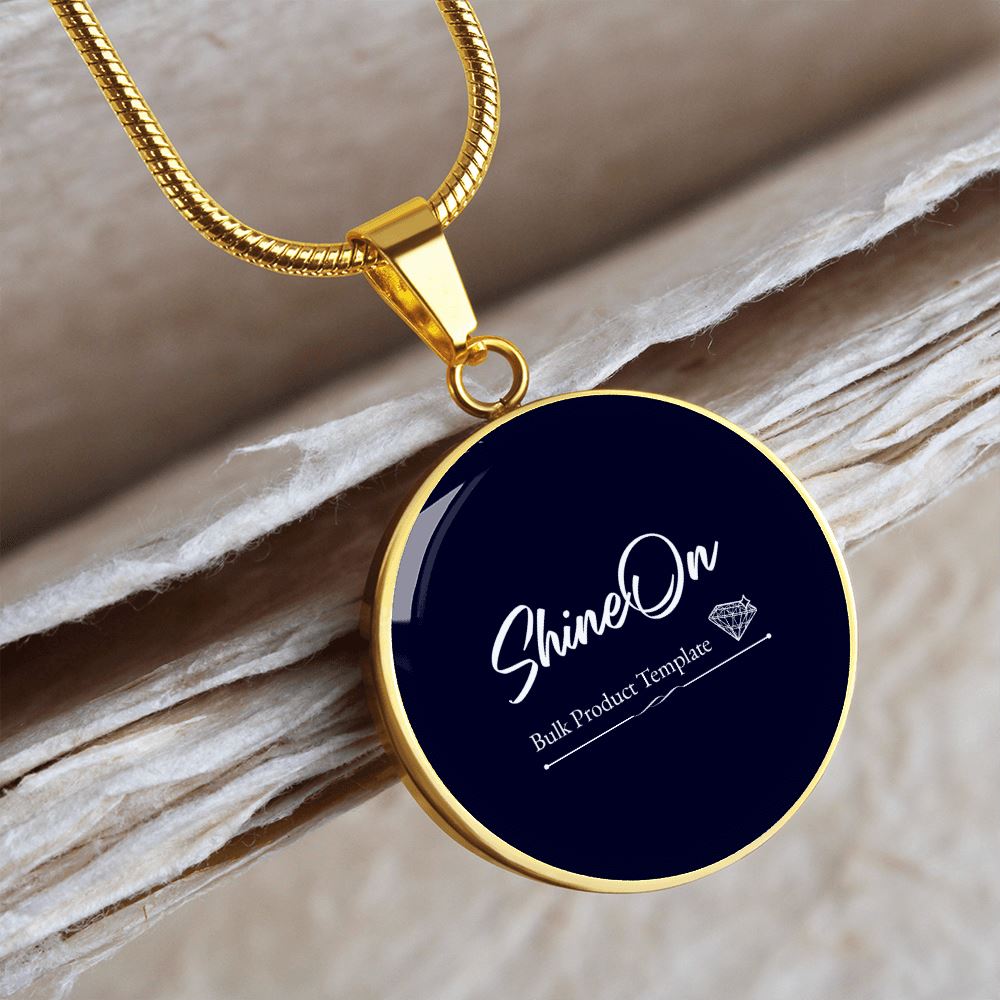 Circle Luxury Necklace - ETSY Jewelry