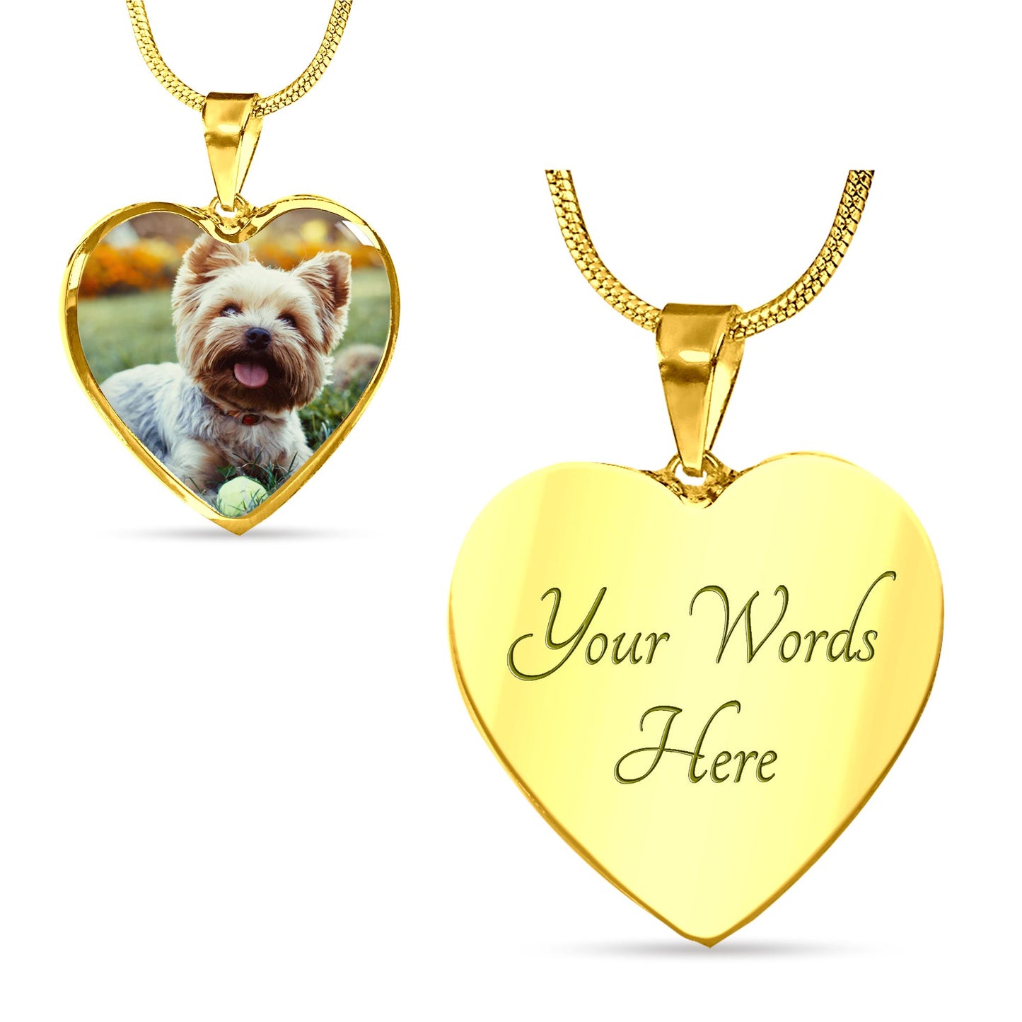 Share The Love For Your Furry Friend With Our Customizable Dog Lover Necklace Jewelry