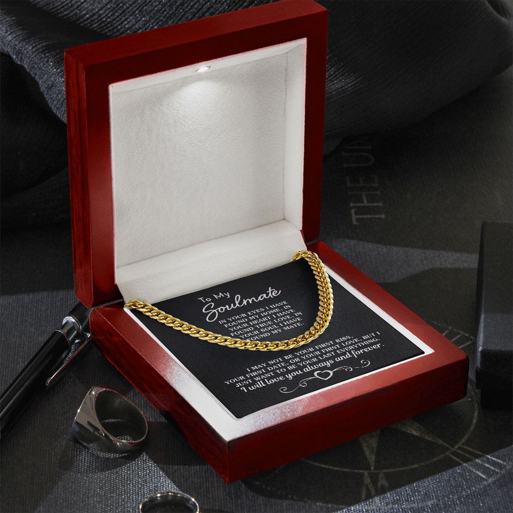 Gift for Soulmate "To Be Your Last Everything" Necklace Jewelry