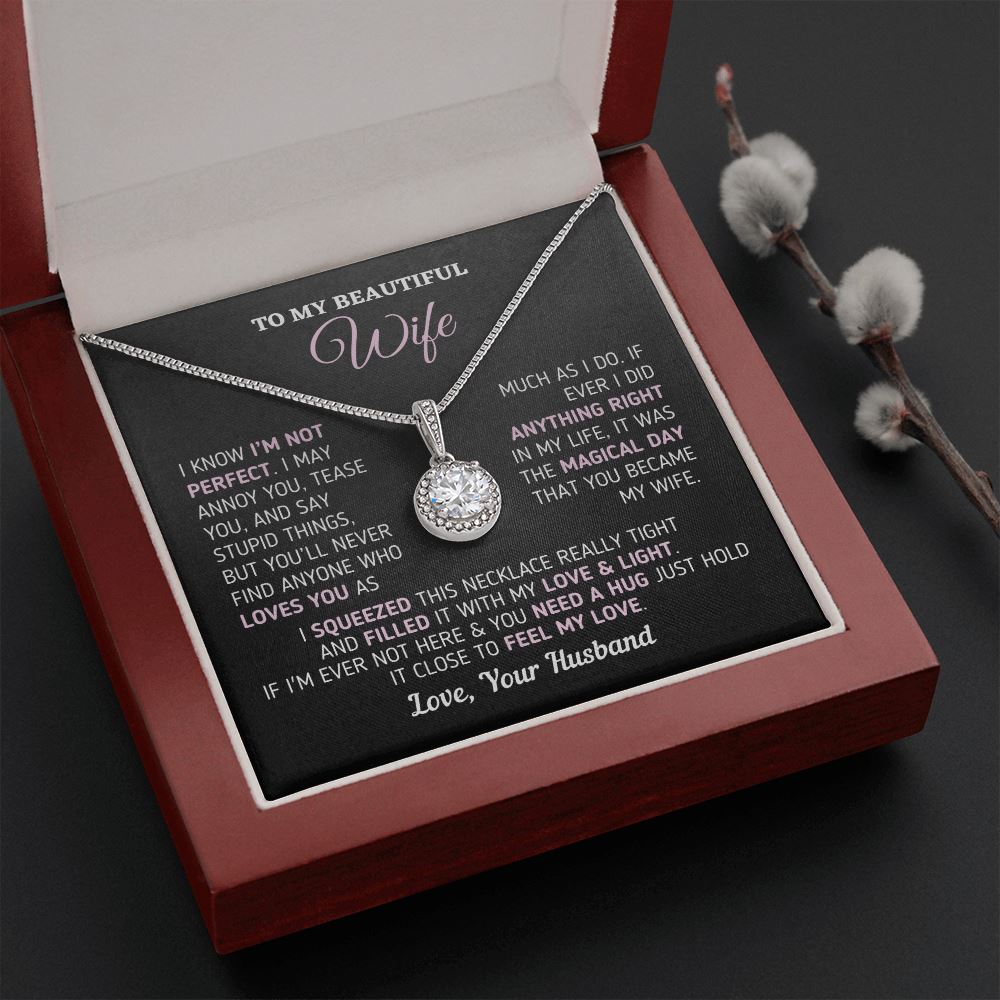Gift for Beautiful Wife - "Magical Day" Necklace Jewelry