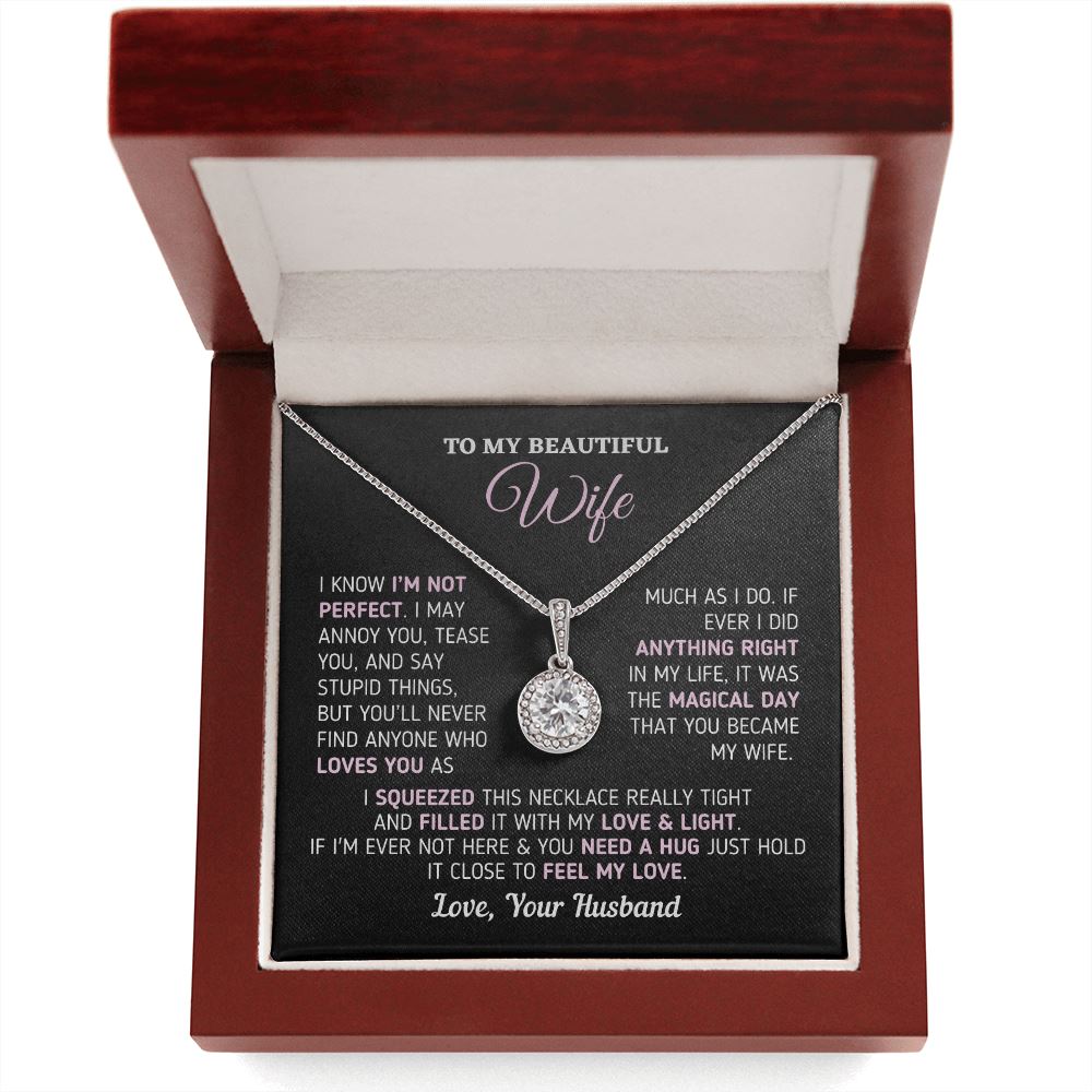Gift for Beautiful Wife - "Magical Day" Necklace Jewelry