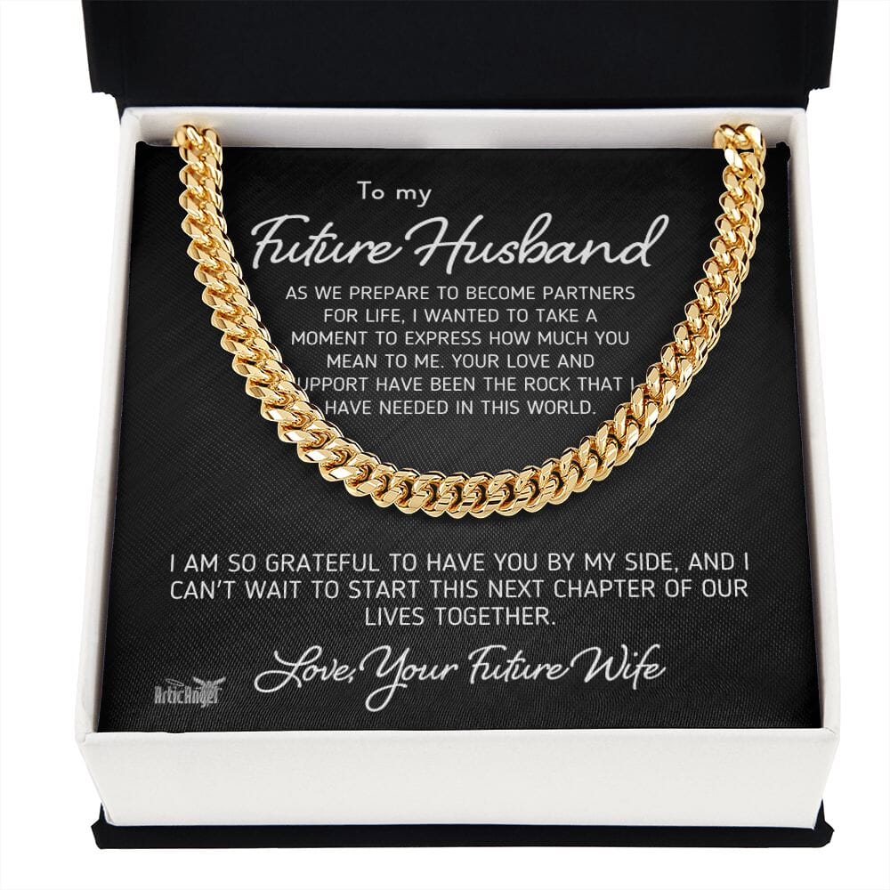 Gift For Future Husband "As We Prepare To Become Partners In Life" Necklace Jewelry