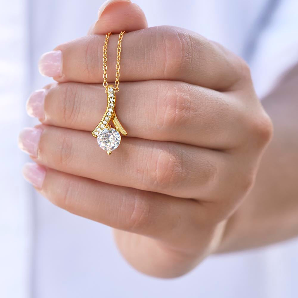 Gift for Soulmate "My Missing Piece" Gold Necklace Jewelry