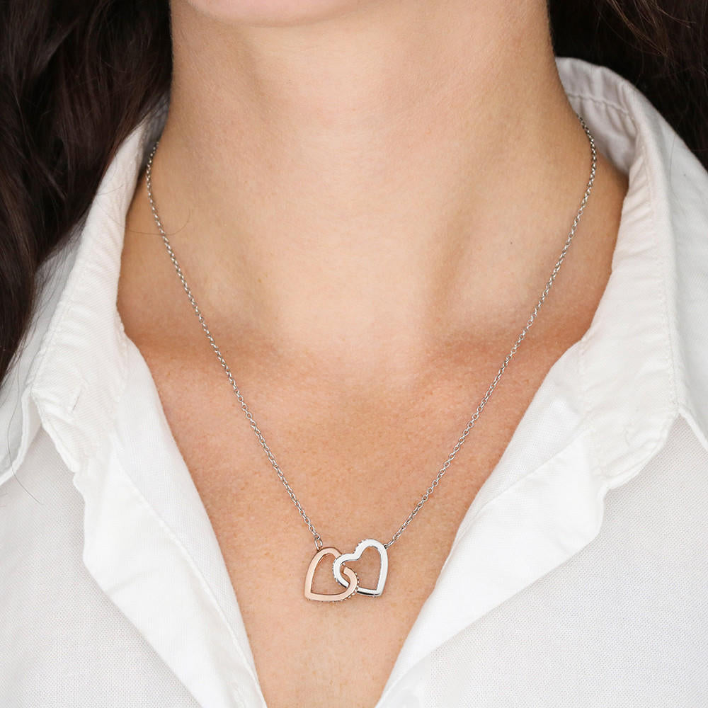 "To My Daughter" - Mother Daughter Necklace Jewelry