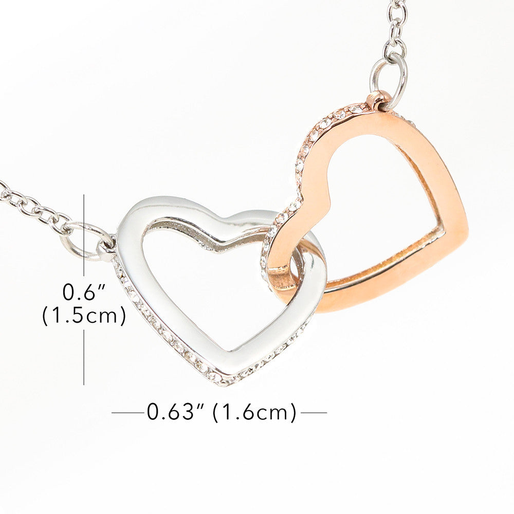 "To My Daughter" - Mother Daughter Necklace Jewelry