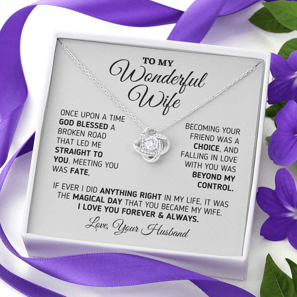 Gift for Wife "The Magical Day" Necklace Jewelry