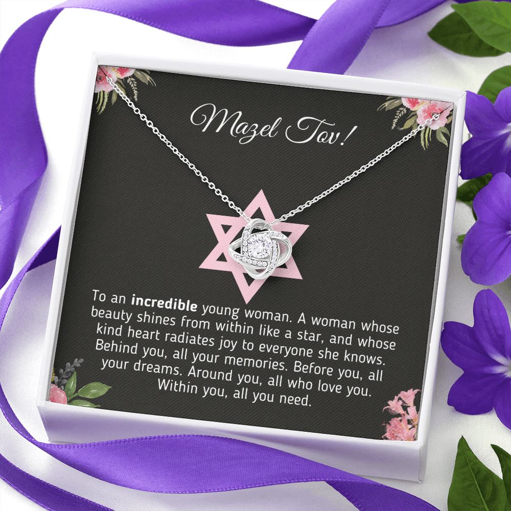 Beautiful Bat Mitzvah Necklace Jewelry
