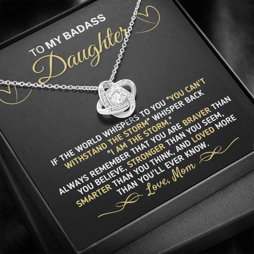 Gift for Daughter - I Am The Storm Necklace Jewelry