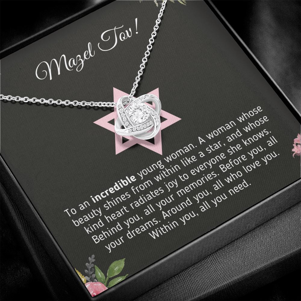 Beautiful Bat Mitzvah Necklace Jewelry