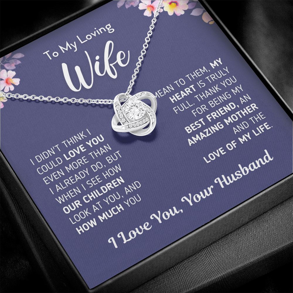 Gift For Wife "Love Of My Life" Necklace Jewelry