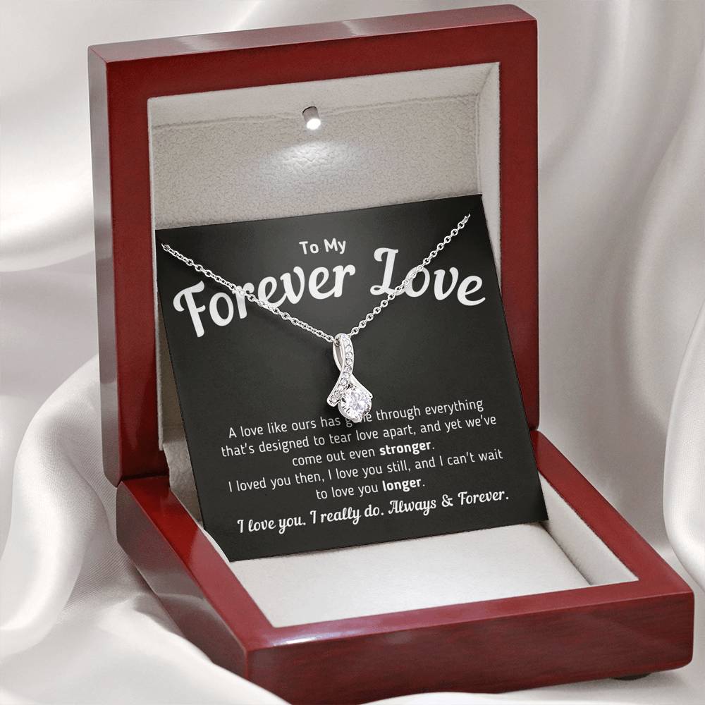 To My Forever Love - A Love Like Ours Necklace Jewelry