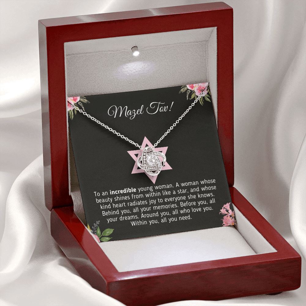 Beautiful Bat Mitzvah Necklace Jewelry