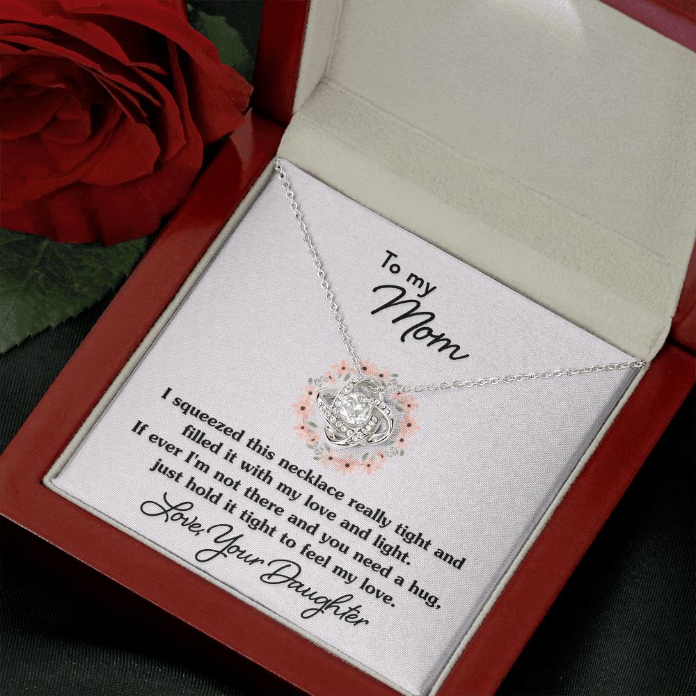 Gift for Mom "Feel My Love" Necklace Jewelry