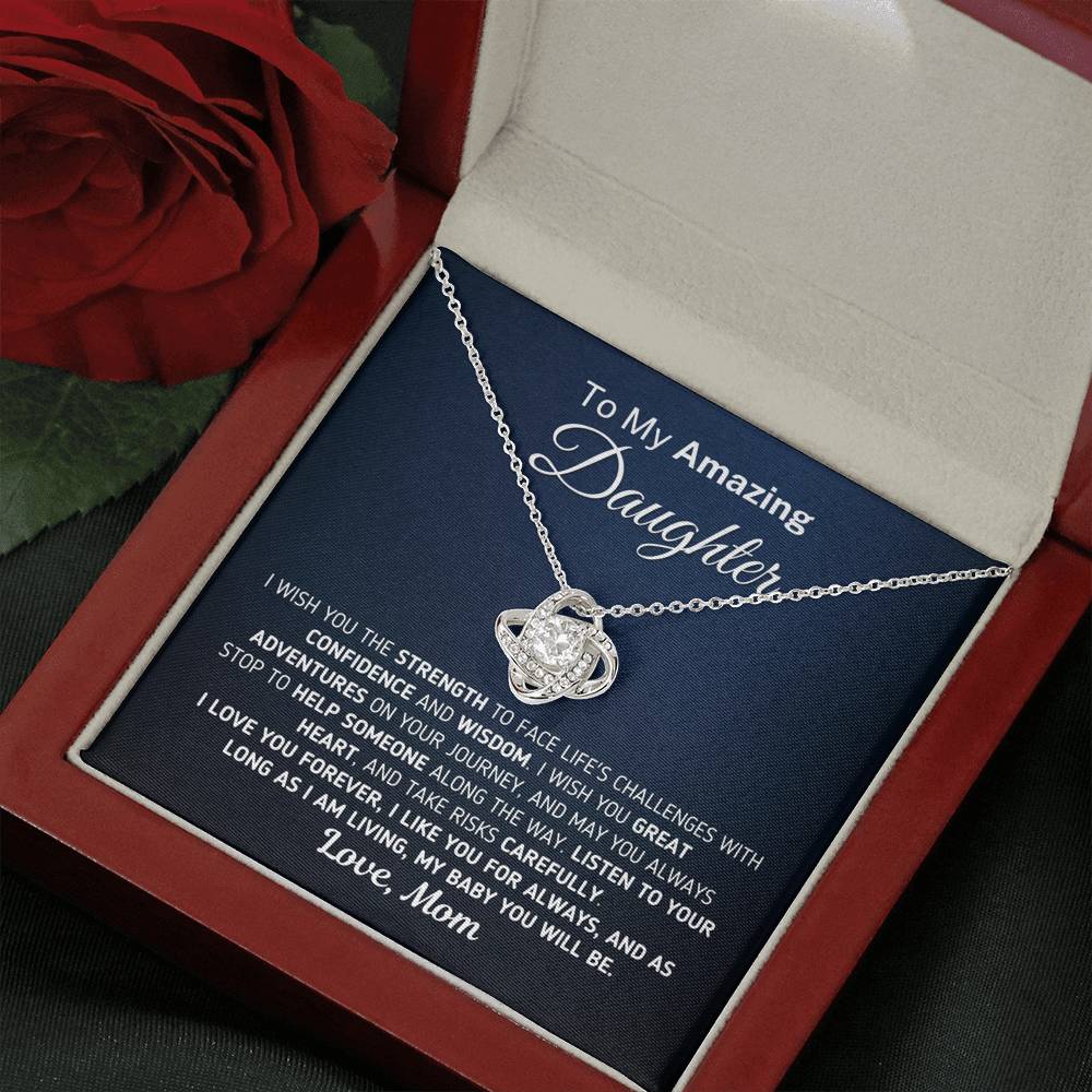 Gift for Daughter - My Baby You Will Be - Necklace Jewelry