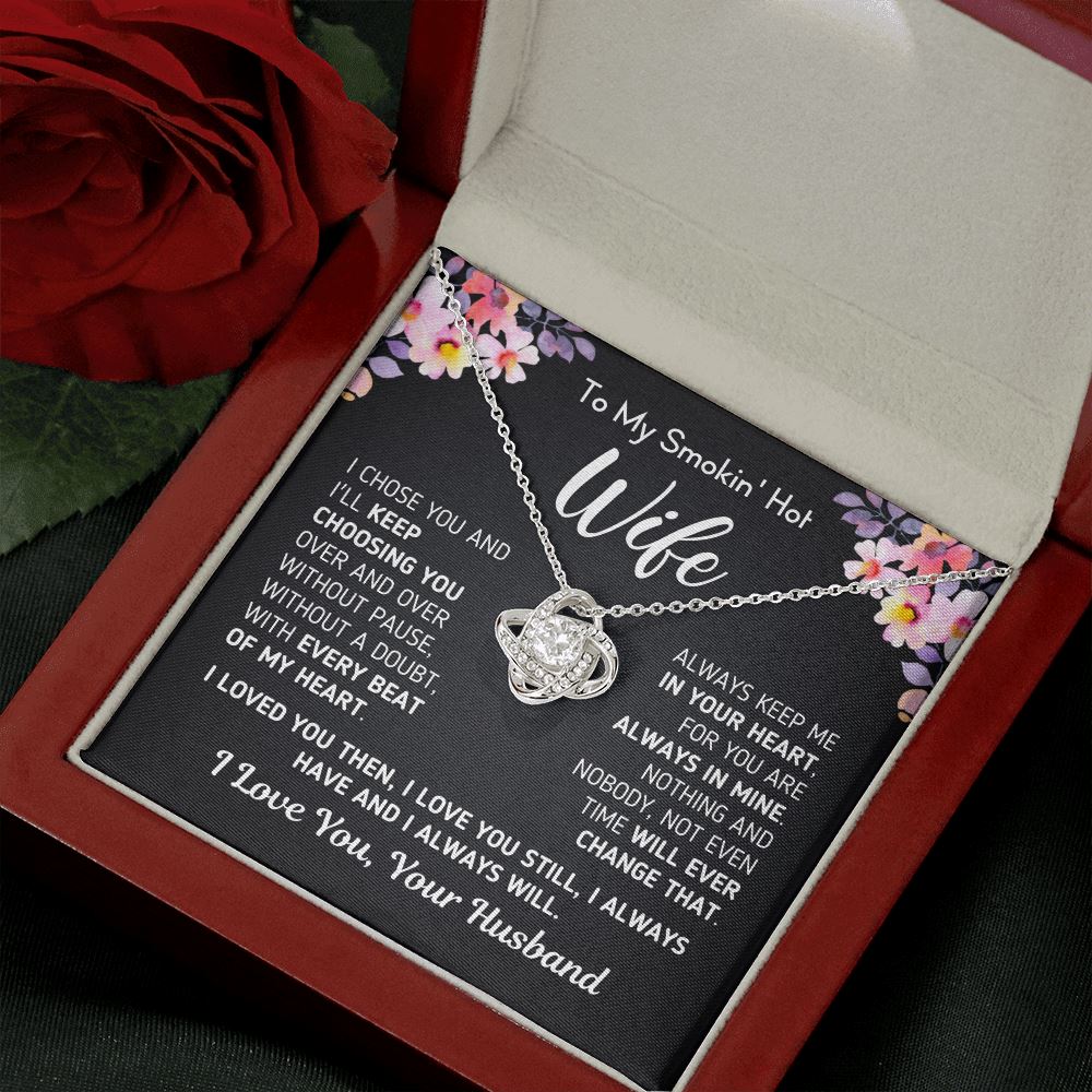 Gift For Wife "I Always Will" Necklace Jewelry