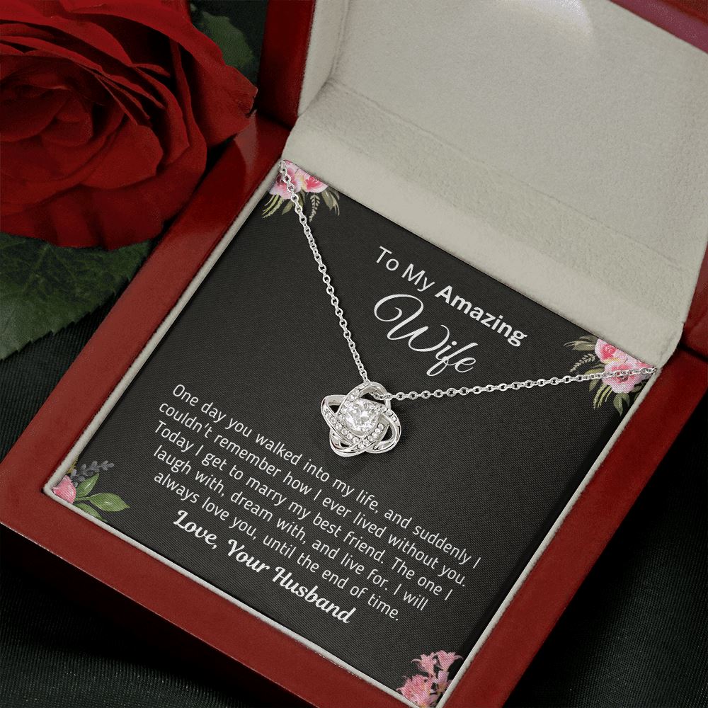 Wedding Day Gift for Wife - Today I Marry My Best Friend Jewelry