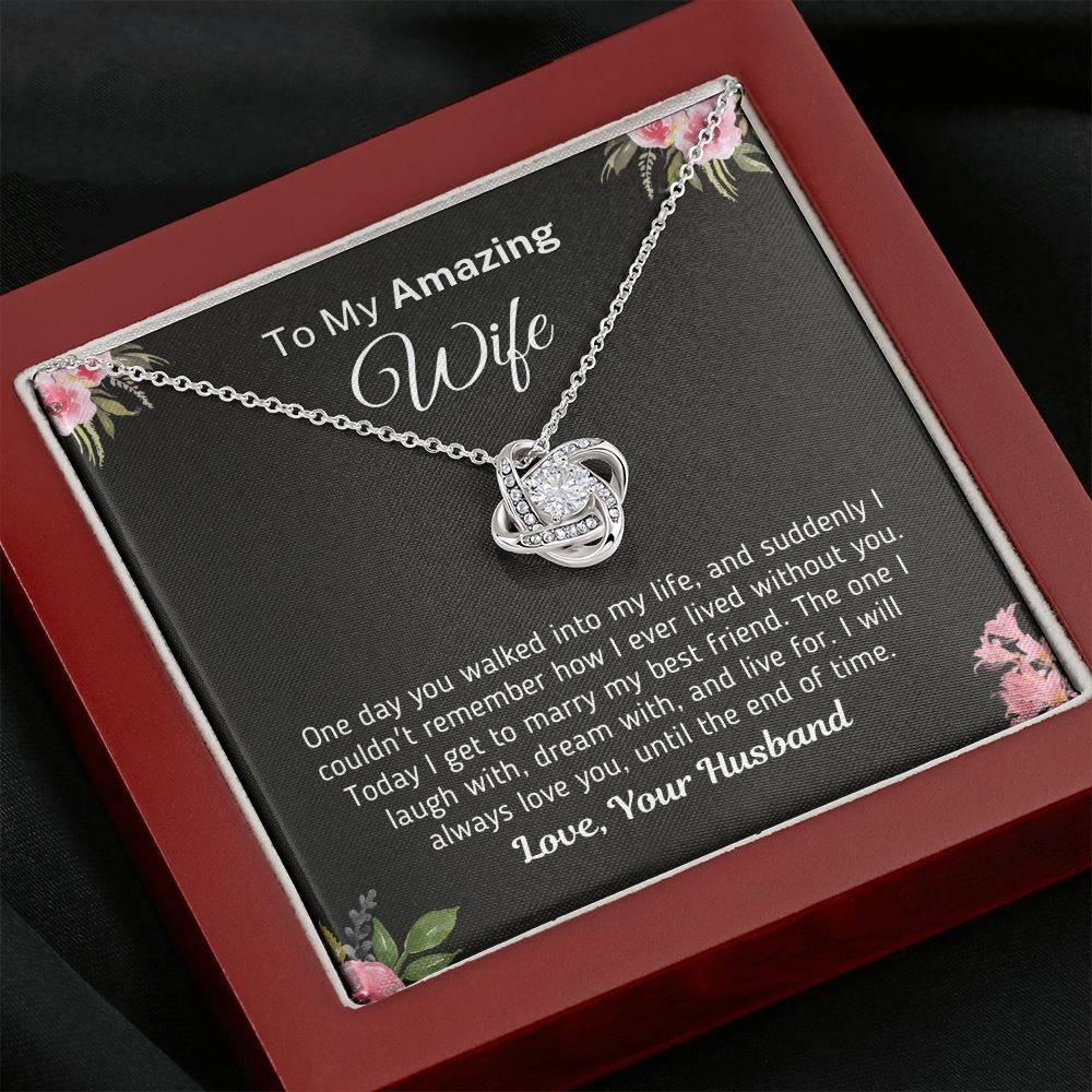 Wedding Day Gift for Wife - Today I Marry My Best Friend Jewelry