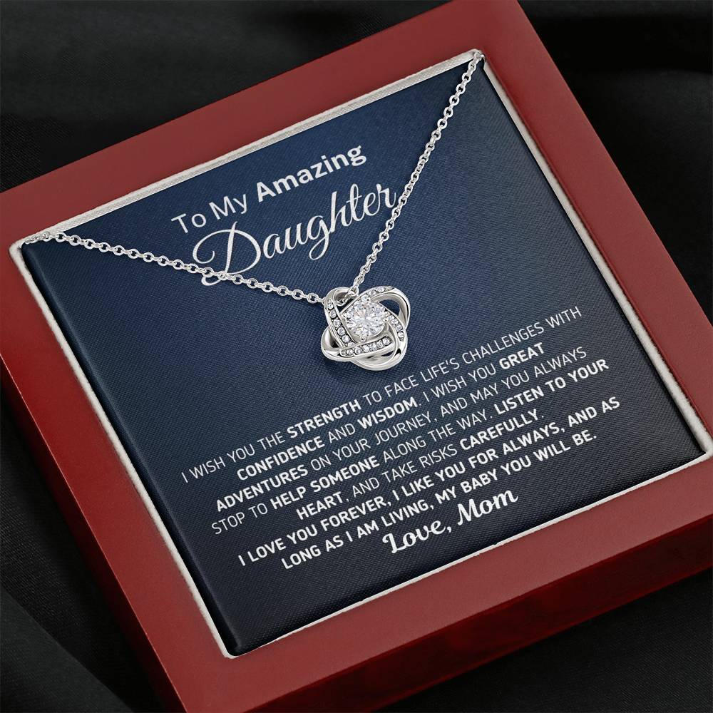Gift for Daughter - My Baby You Will Be - Necklace Jewelry