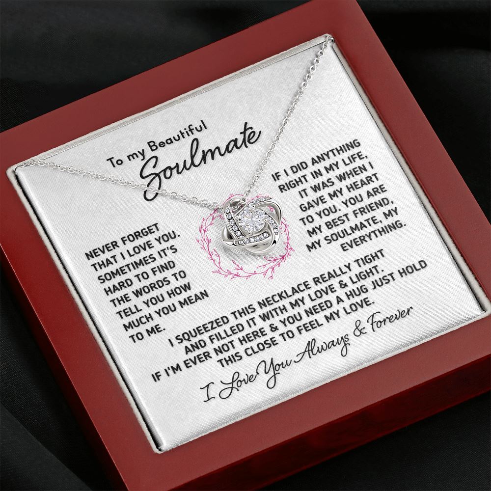 Gift for Soulmate "You Are My Everything" Necklace Jewelry