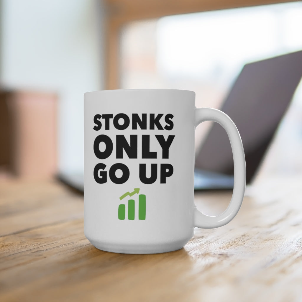 Funny Stock Trader 15oz Mug Mug