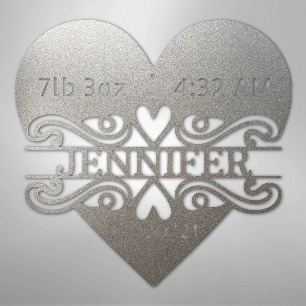 Personalized Newborn Baby Sign For Nursery Decor