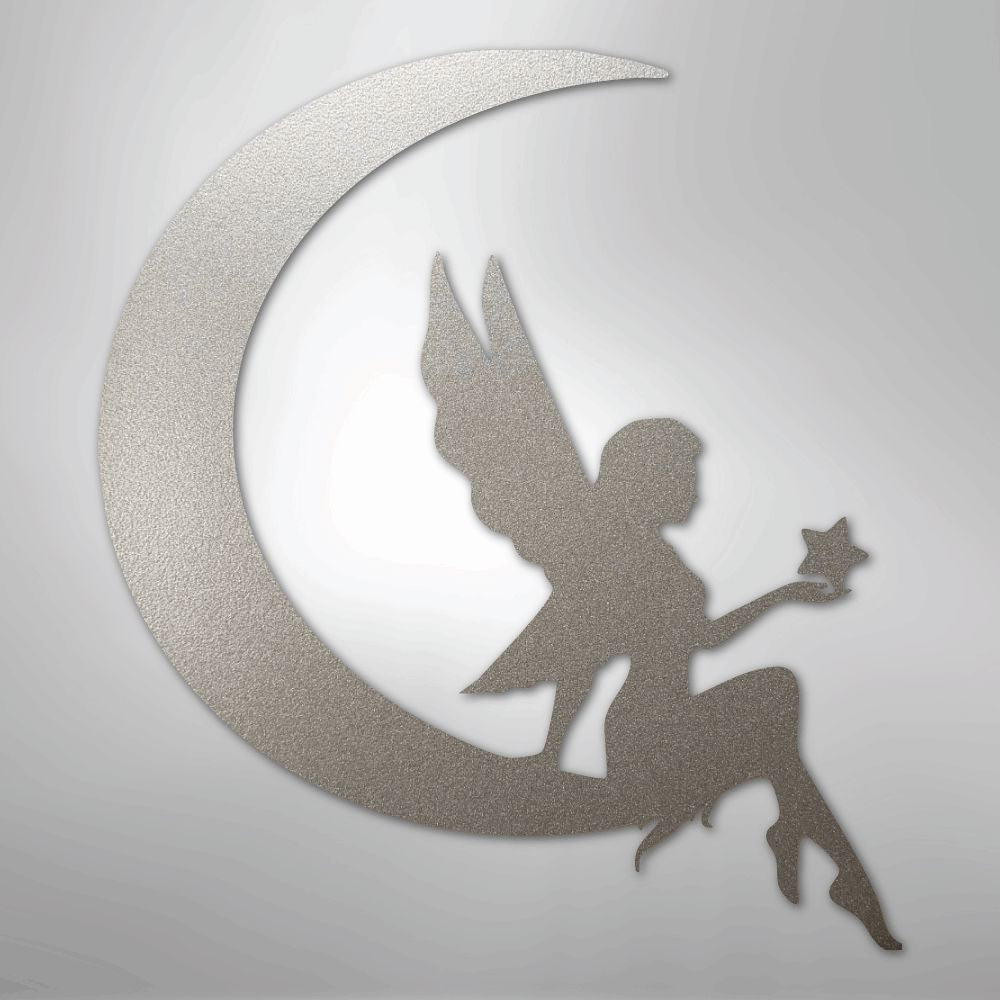 Fairy Moon - Steel Sign Wall Decor