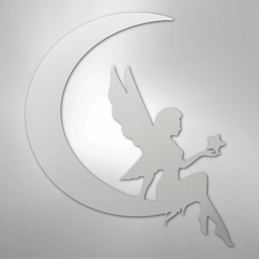 Fairy Moon - Steel Sign Wall Decor