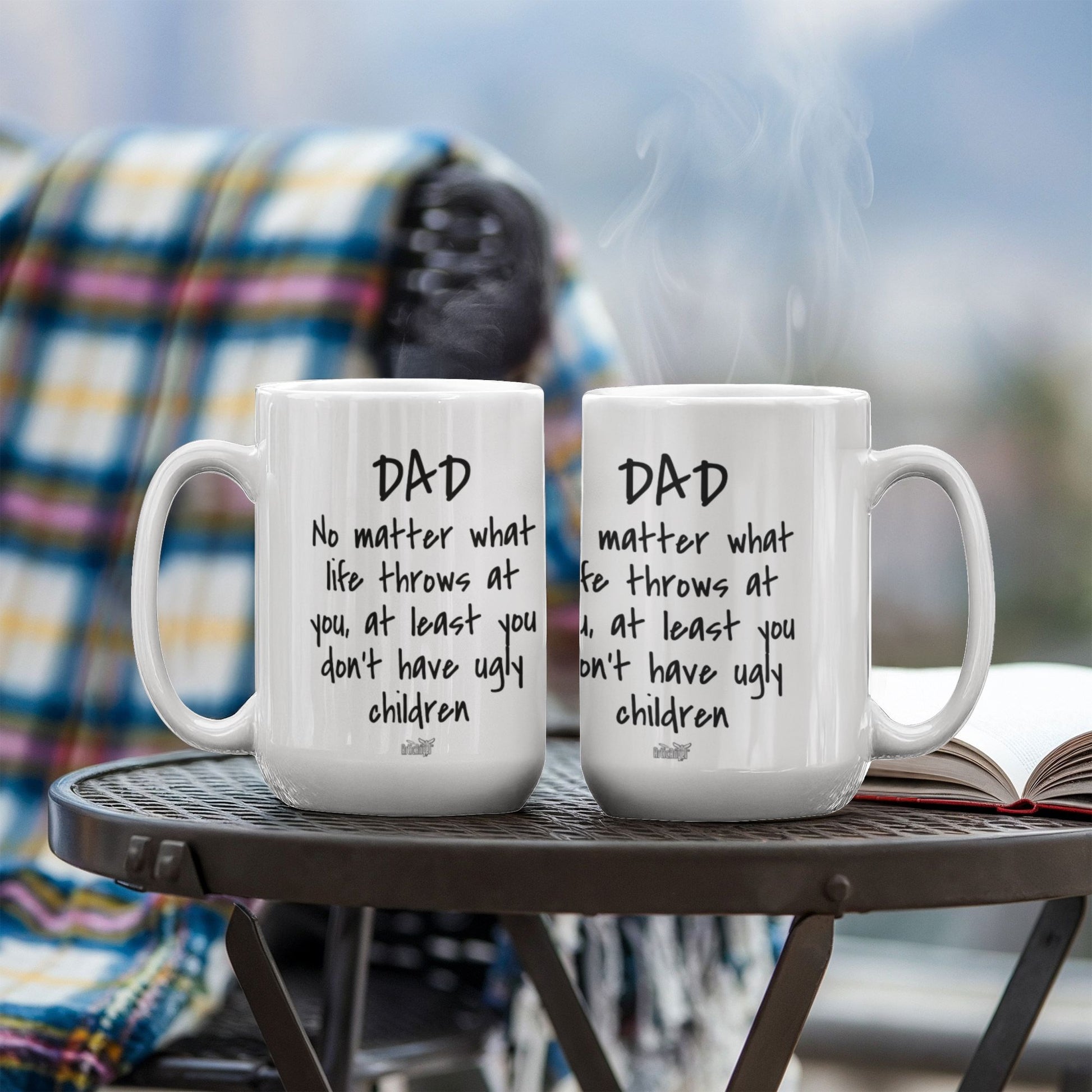 Funny Gift For Dad "At Least You Don't Have Ugly Children" Mug Drinkware 