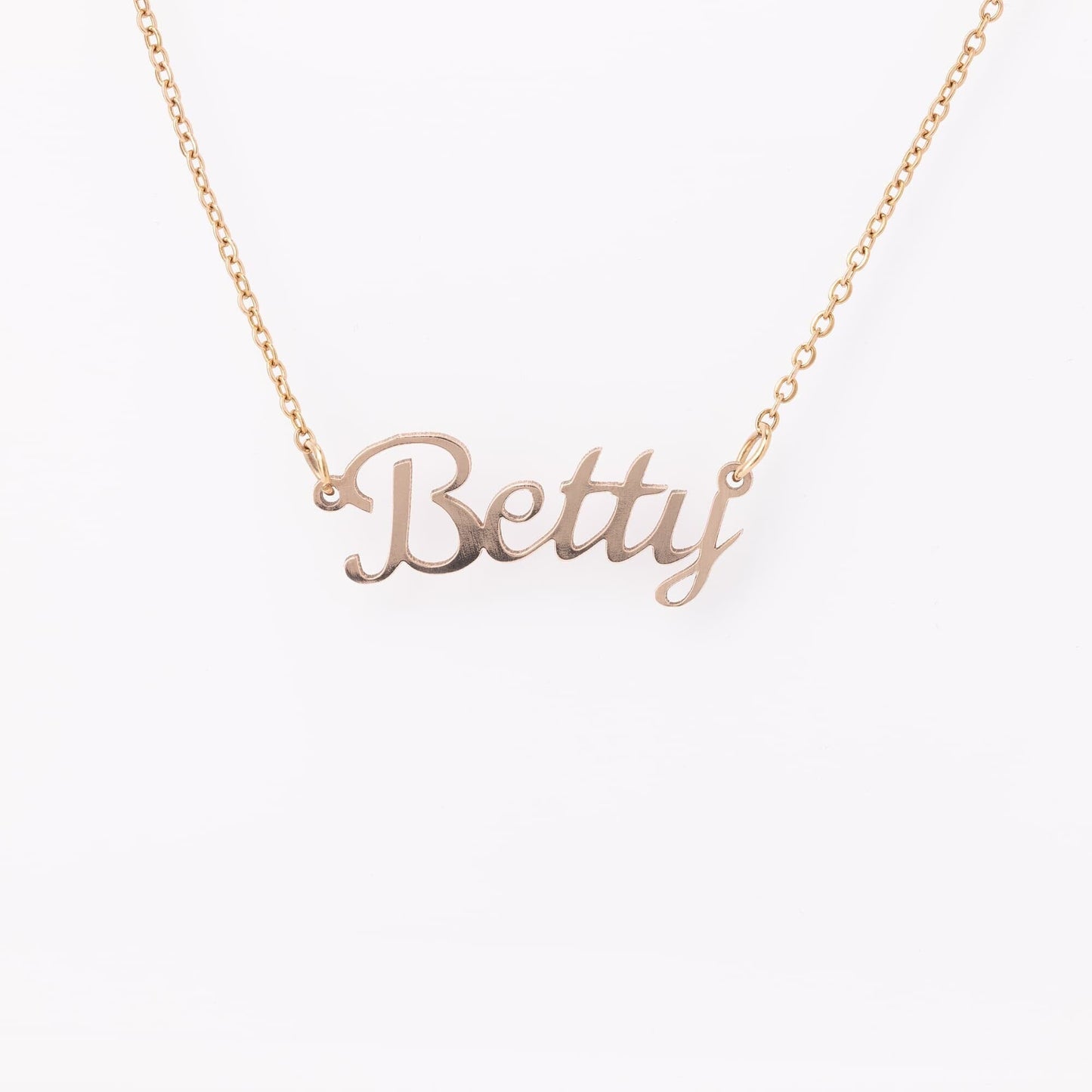 Beautiful Custom Name Necklace - Silver, Rose Gold, or Gold Jewelry 