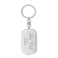 Inspirational "God Is Good" Keychain With Available Custom Engraving Jewelry 