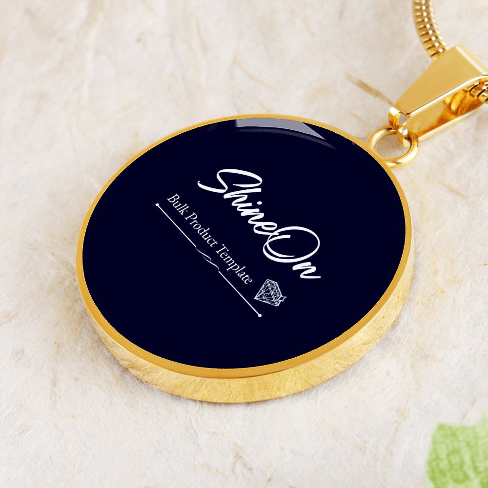 Circle Luxury Necklace - ETSY Jewelry 