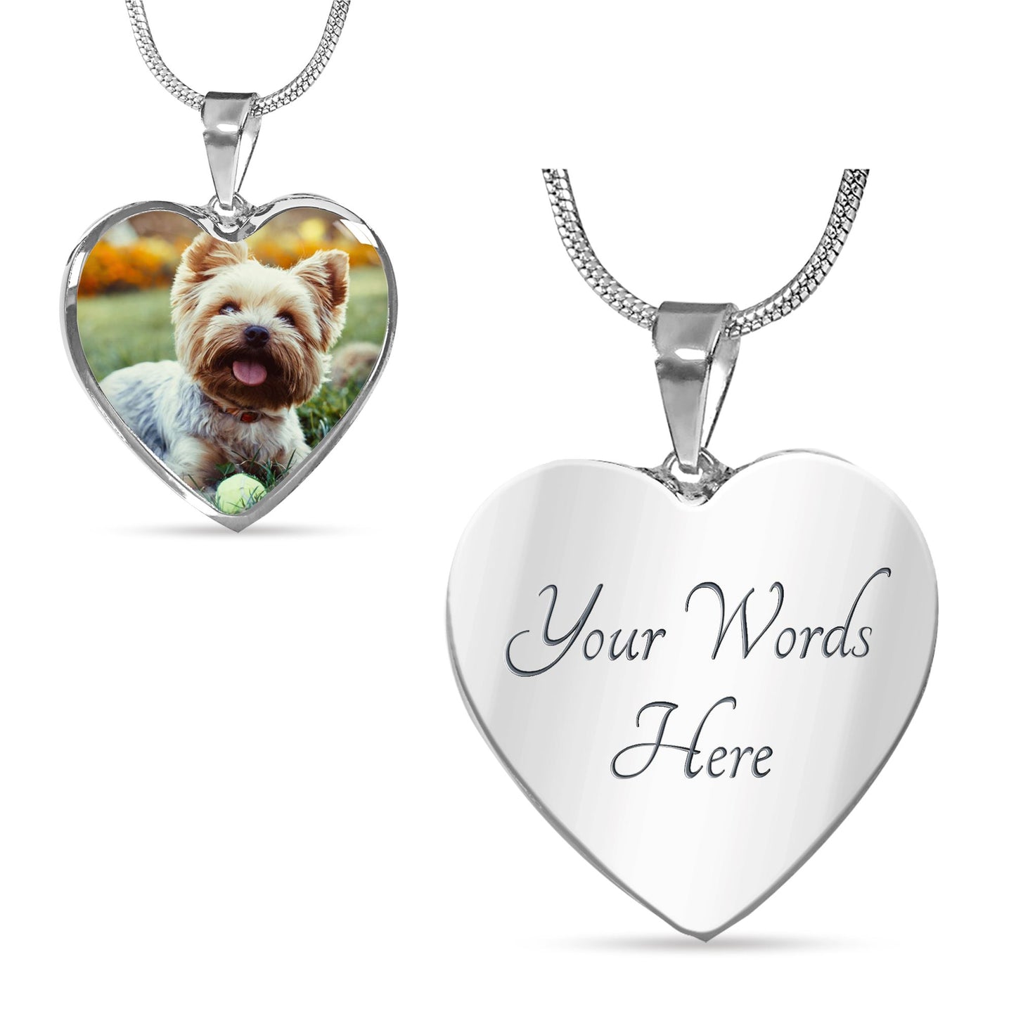 Share The Love For Your Furry Friend With Our Customizable Dog Lover Necklace Jewelry 
