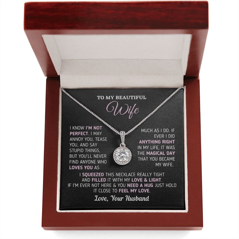 Gift for Beautiful Wife - "Magical Day" Necklace Jewelry 
