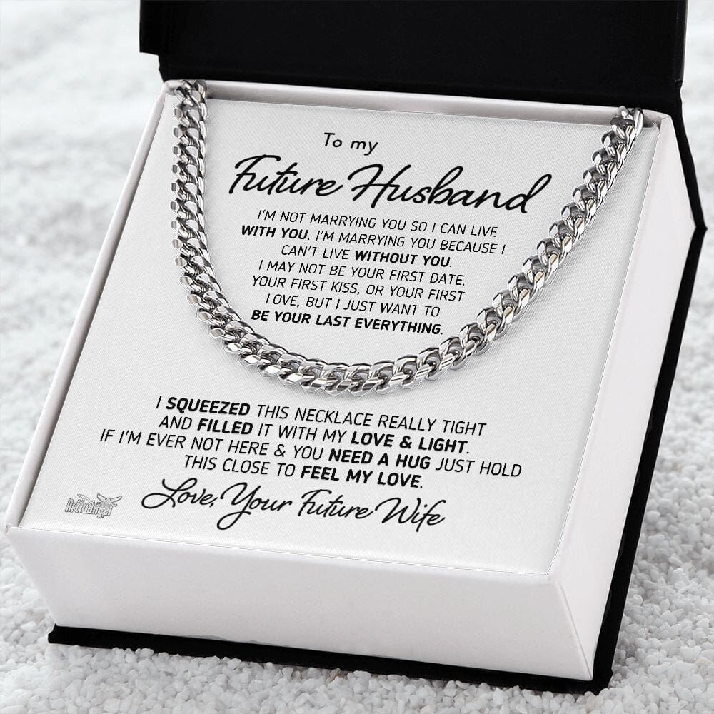 Gift For Husband "Your Last Everything" Necklace Jewelry 