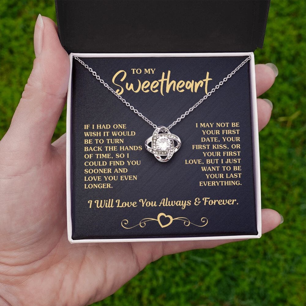 (Almost Sold Out) Gift For Sweetheart "Your Last Everything" Necklace Jewelry 