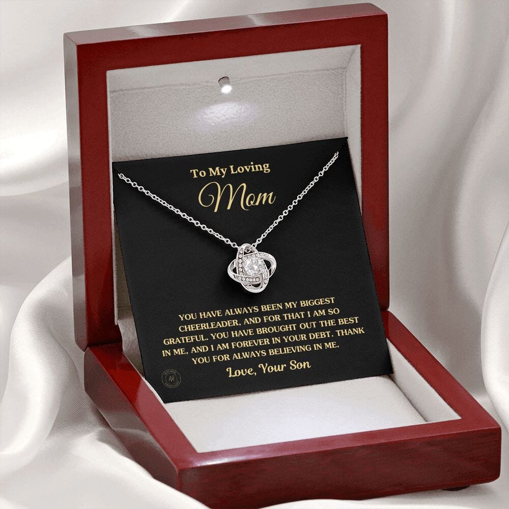 Gift for Mom From Son - "You Have Brought Out The Best In Me" Necklace Jewelry 