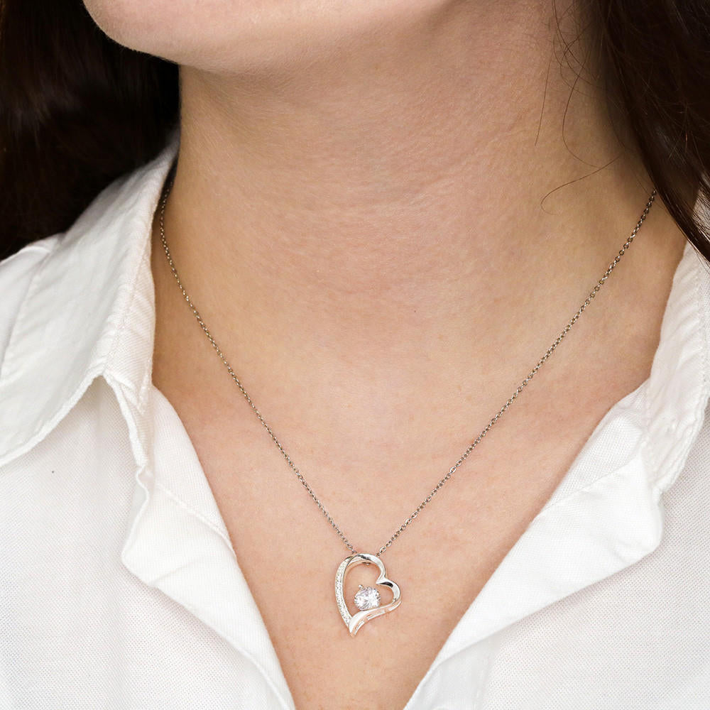 Gift for Daughter Love Dad "My Little Girl" Necklace Jewelry 