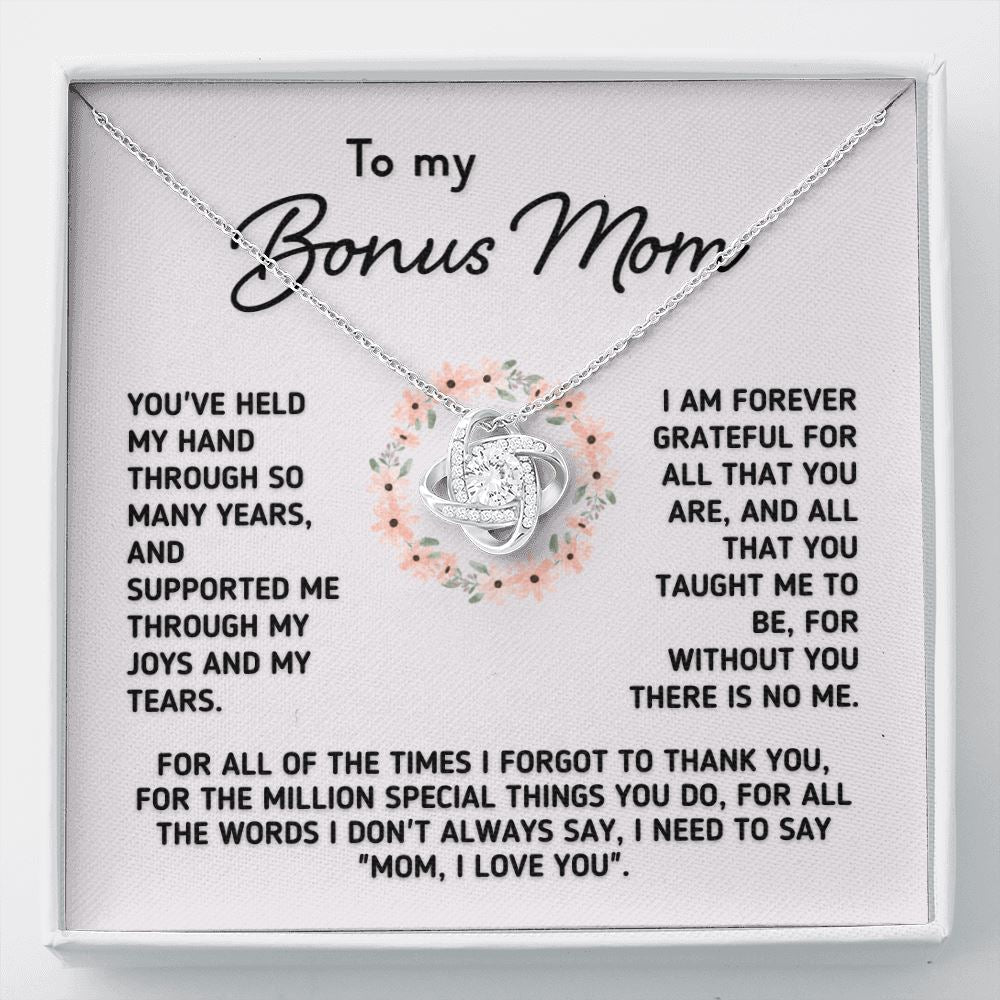Gift for Bonus Mom - The Gift Of You Jewelry Two Toned Box 